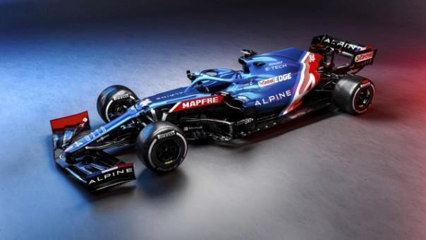 Formel 1-Saison 2021: Alpine F1 Team präsentiert neuen Rennwagen A521